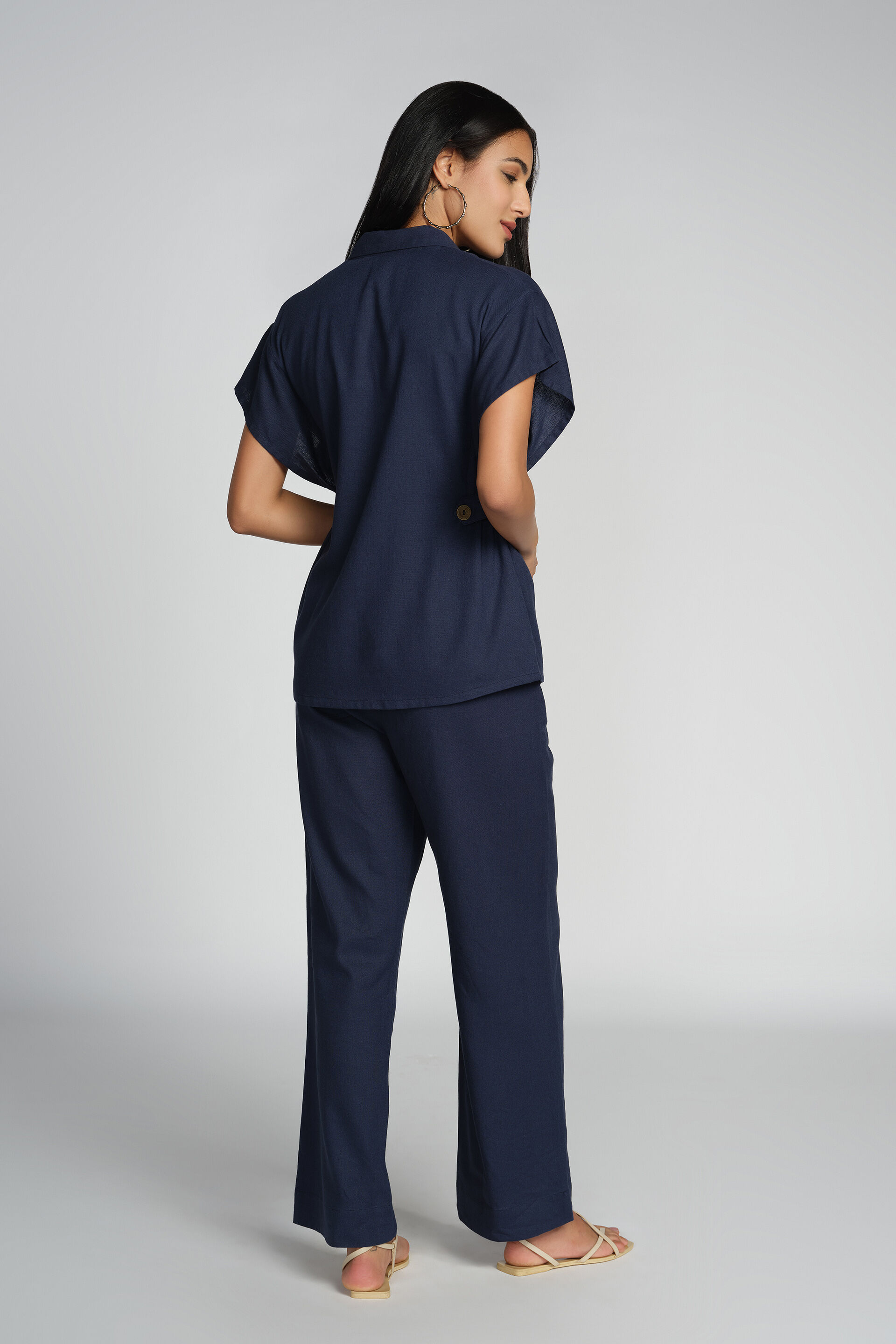 Terra Navy Co-ord Set, Navy, image 3